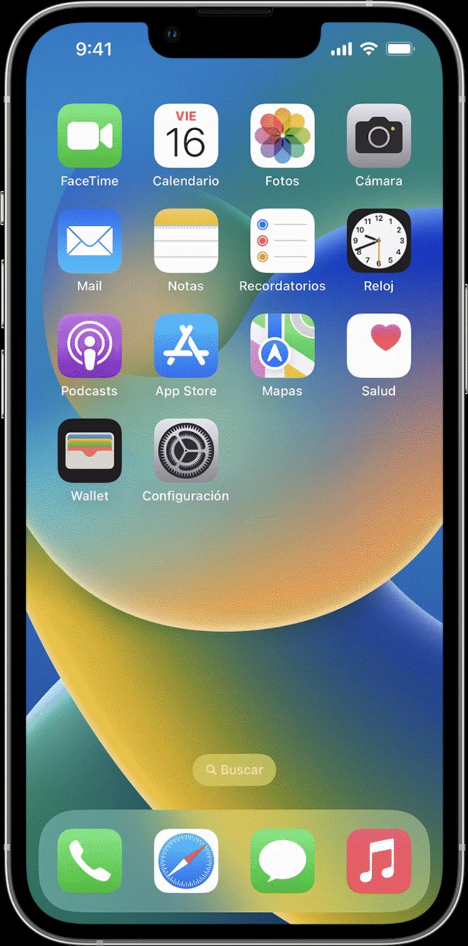 Vous pouvez également utiliser le centre de contrôle, situé en haut à droite, pour activer et désactiver AirDrop. (Manzana)