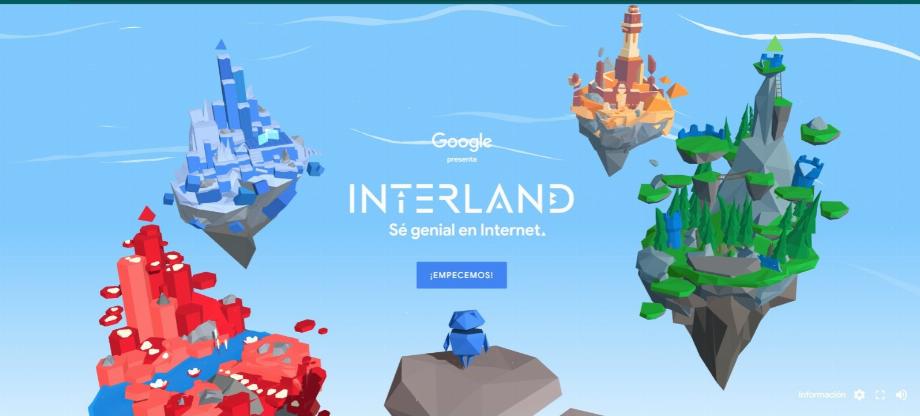 Interland propose quatre jeux stimulants destinés aux enfants, mais aussi aux parents ou aux tuteurs légaux. (Capture d'écran)