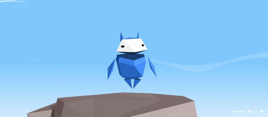 L'avatar sera un hibou bleu, et en cliquant sur