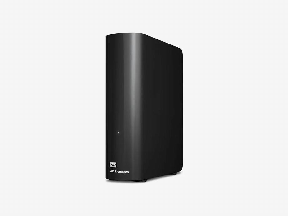 Les disques durs de bureau Western Digital Elements sont disponibles dans une variété de capacités de stockage. (filaire)