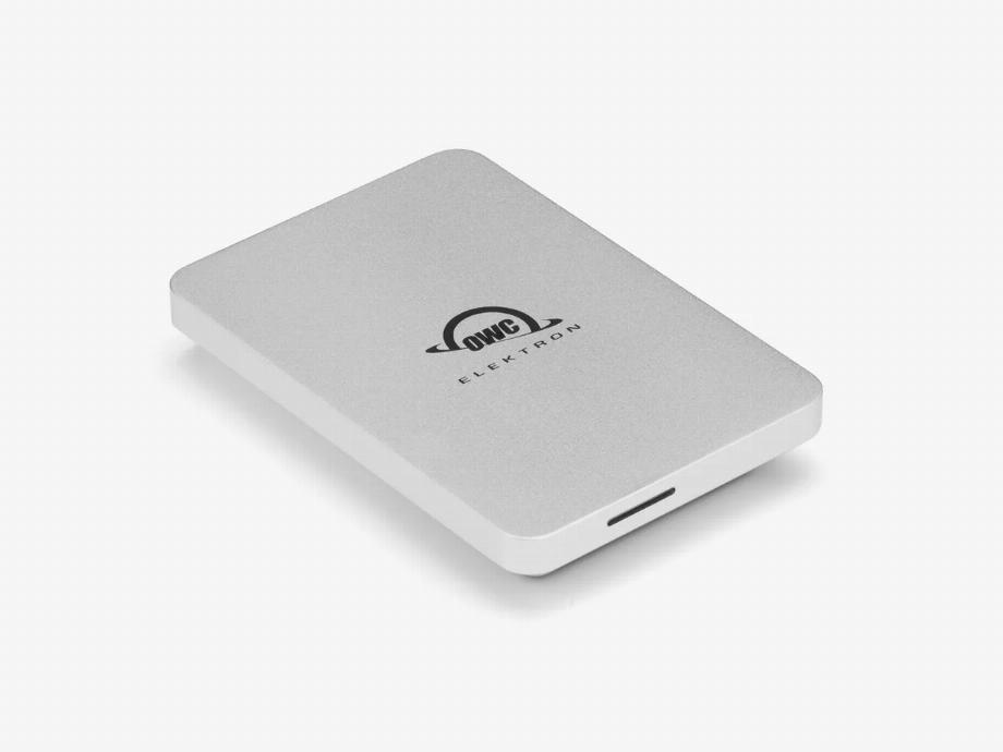 Le SSD OWC Envoy Pro Elektron, un disque SSD externe portable. (Câblé)