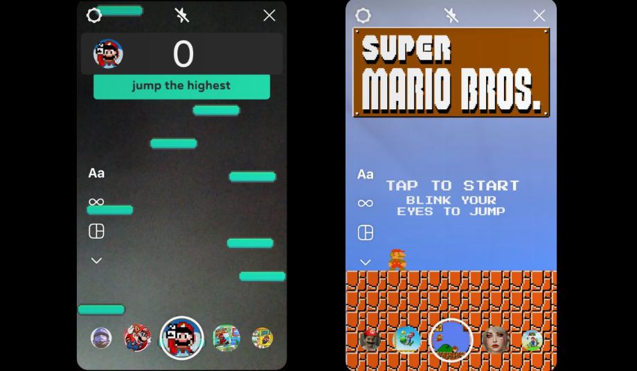 Sur TikTok et Instagram, il existe des options pour créer du contenu sur le personnage de Nintendo.