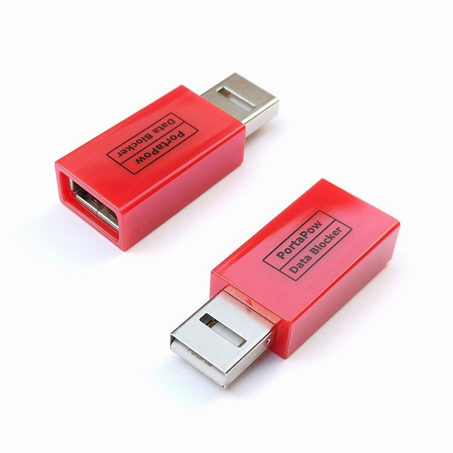 Adaptateur de blocage de données USB. (Xataka)