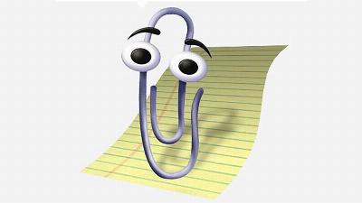 C'était Clippy, le célèbre assistant de Microsoft Office