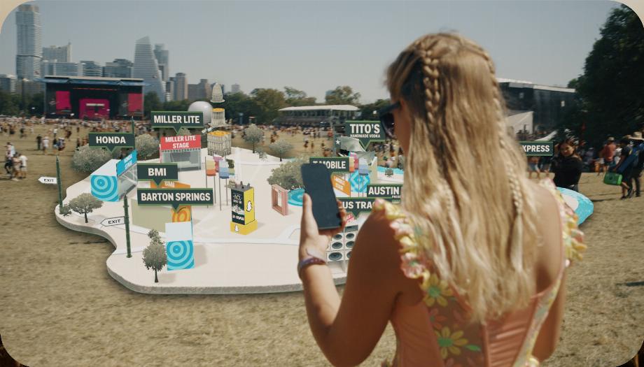 Cartes Snapchat en réalité augmentée. (Snapchat)