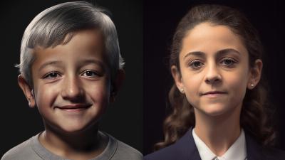Journée des enfants : IA a montré à quoi ressemblaient les politiciens mexicains quand ils étaient petits