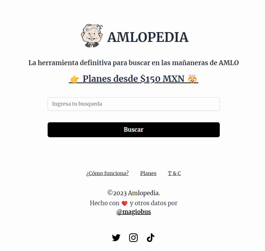 Amlopedia est un nouvel outil de recherche (Capture d'écran : amlopedia)