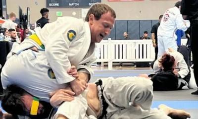 Le fondateur de Facebook, Mark Zuckerberg, a remporté des médailles d'or et d'argent lors de son premier tournoi de jiu-jitsu