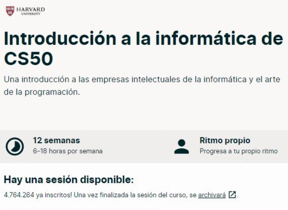 L'Université de Harvard propose des cours d'informatique gratuits aux étudiants intéressés du monde entier. (Capture)