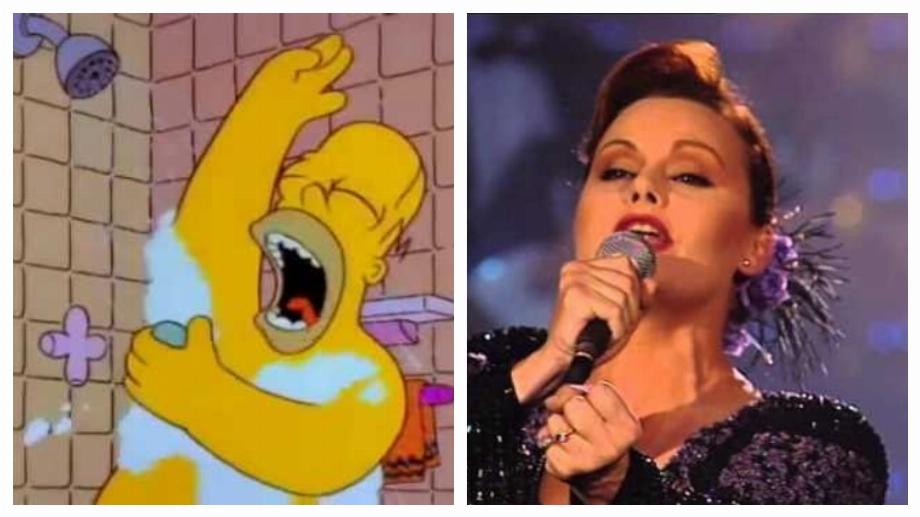 Homer Simpson a interprété l'une des chansons les plus célèbres de Rocío Durcal grâce à l'IA. (Capture) (Ig: @rociodurcaloficial)
