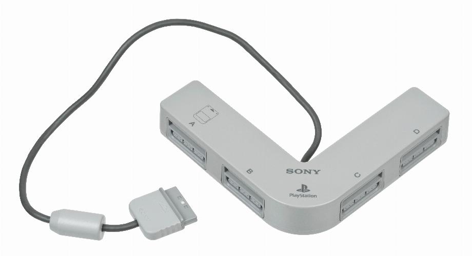 Le Multitap permettait de connecter jusqu'à huit contrôleurs simultanément à la même console.