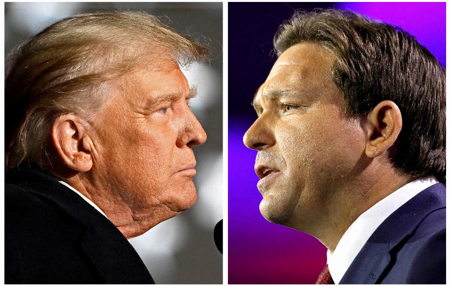 Donald Trump et Ron DeSantis (Reuters)