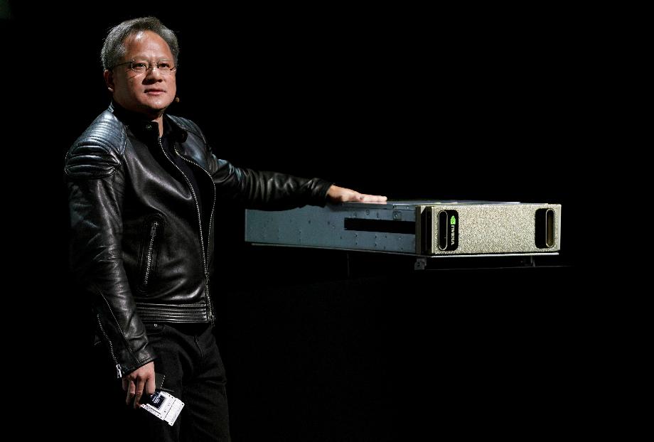 Jensen Huang, PDG de Nvidia (Rick Wilking/photo d'archives)