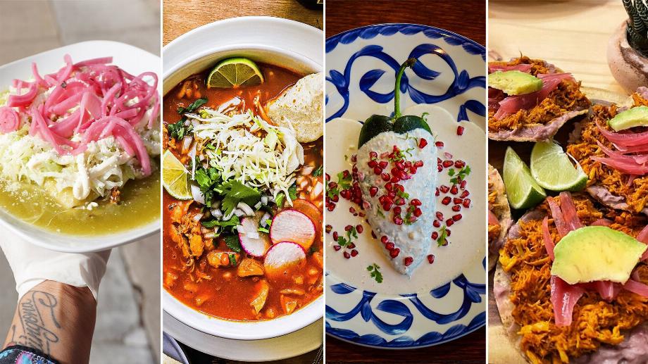 Voici quelques-uns des plats mexicains les plus traditionnels (Instagram : @cocinaluchadoras/@jennygoycochea/@chef_jorgedxb/@lacatrina.lpb)