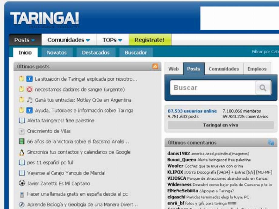 Taringa annonce que le lancement de sa nouvelle application ne signifiera pas la disparition du site taringa.net