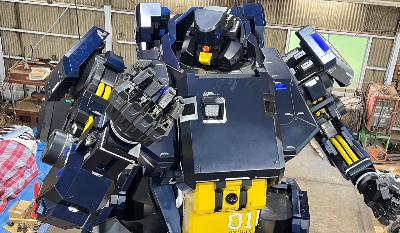 En vidéo le robot japonais des séries Mazinger Z et Gundam
