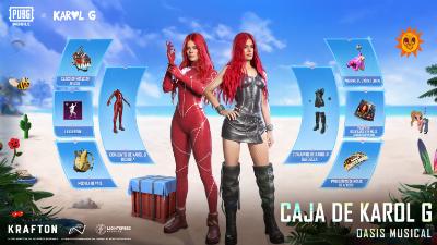 Karol G vient aux jeux vidéo, voici son avatar dans PUBG Mobile