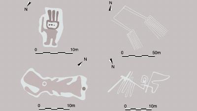 Quatre nouveaux géoglyphes des lignes de Nazca ont été découverts grâce à l'intelligence artificielle