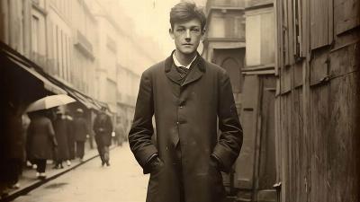 L'image de Rimbaud réalisée avec l'Intelligence Artificielle qui a trompé tout le monde (et ses vraies photographies)