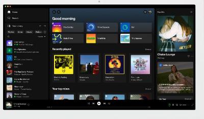 Spotify est renouvelé sur les ordinateurs avec "Votre bibliothèque et Playing now"