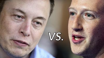 Elon Musk et Mark Zuckerberg se sont défiés dans un combat en cage
