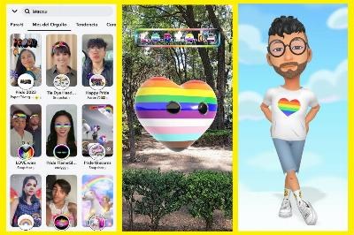 Mois de la fierté LGBTIQ+ : 50 expériences de réalité augmentée sur Snapchat