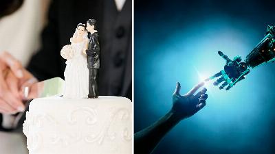 À quoi ressembleront les mariages en 2050, selon les prédictions de l'intelligence artificielle