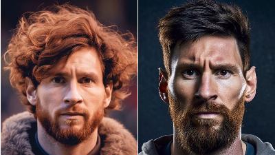 Ils ont recréé Lionel Messi avec différentes nationalités grâce à l'intelligence artificielle