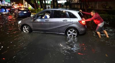 CDMX sous l'eau : des avenues qui inondent plus fréquemment