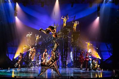 C'est la technologie que le Cirque du Soleil utilise avant et pendant ses spectacles