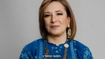 Les partisans de Xóchitl Gálvez créent une vidéo avec l'IA contre Sheinbaum : "Ne me dites jamais que je ne peux pas"
