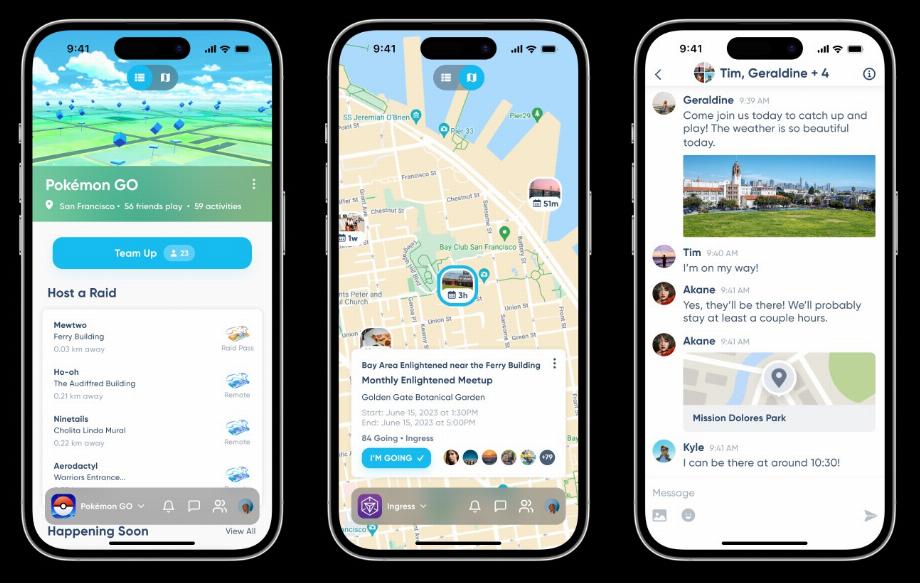 Campfire est la nouvelle application sociale pour les joueurs de Pokemon Go. (Niantic)