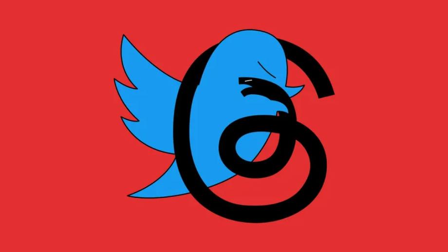Twitter et fils de discussion (Illustration : Vincent Kilbride/The Economist)