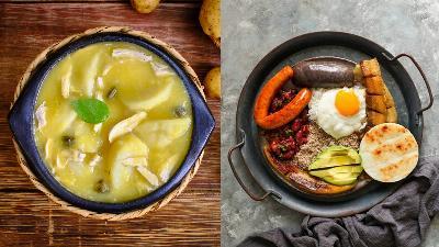 Bandeja paisa et ajiaco : deux plats colombiens que l'intelligence artificielle choisirait d'essayer, si elle le pouvait