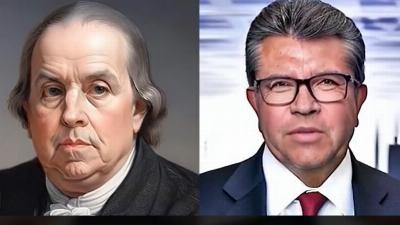 Ricardo Monreal s'est vanté d'un dialogue avec Benjamin Franklin réalisé avec l'intelligence artificielle