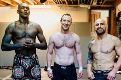 Zuckerberg avec des grands de l'UFC : s'entraîne-t-il pour affronter Elon Musk ?