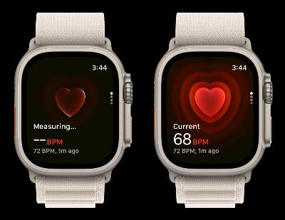 Apple Watch change pour offrir des informations sur la fréquence cardiaque avec watchOS 10