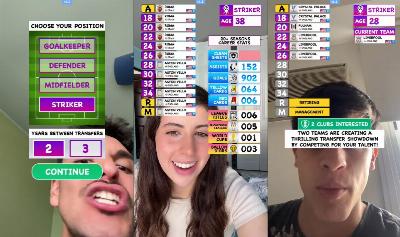 Ce filtre TikTok montre à quoi ressemblerait ma carrière de footballeur