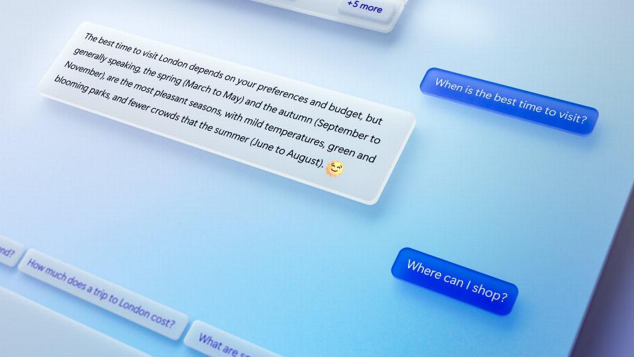 Le chatbot du navigateur a trois personnalités qui affecteront la longueur des réponses. (Microsoft)