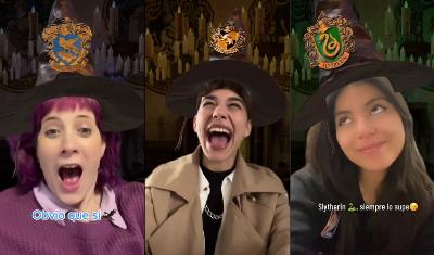 Le filtre Harry Potter TikTok indique à quelle maison de Poudlard vous appartenez