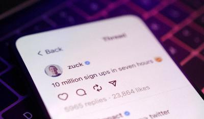 Threads, le Twitter de Meta, a une baisse de 70% des utilisateurs
