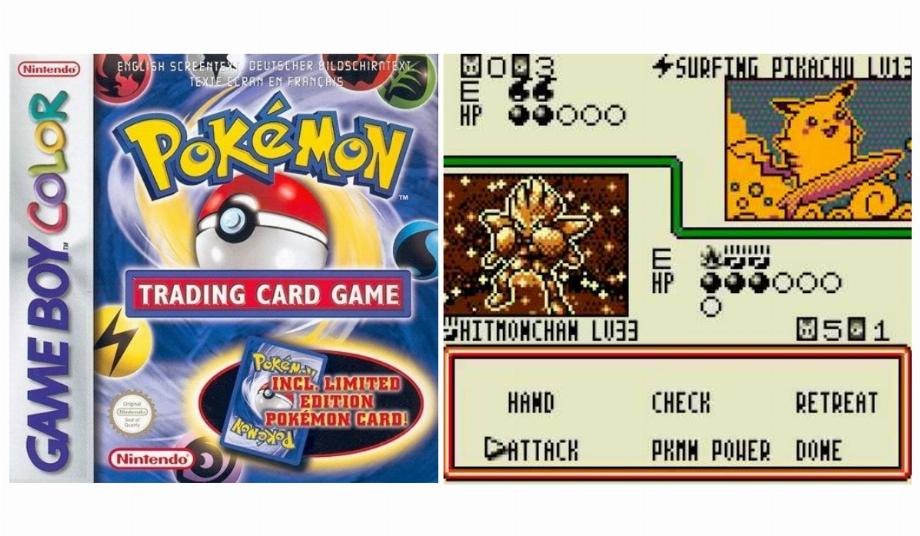 Les jeux de cartes Pokémon sont une variante du titre RPG classique. (Capturer)
