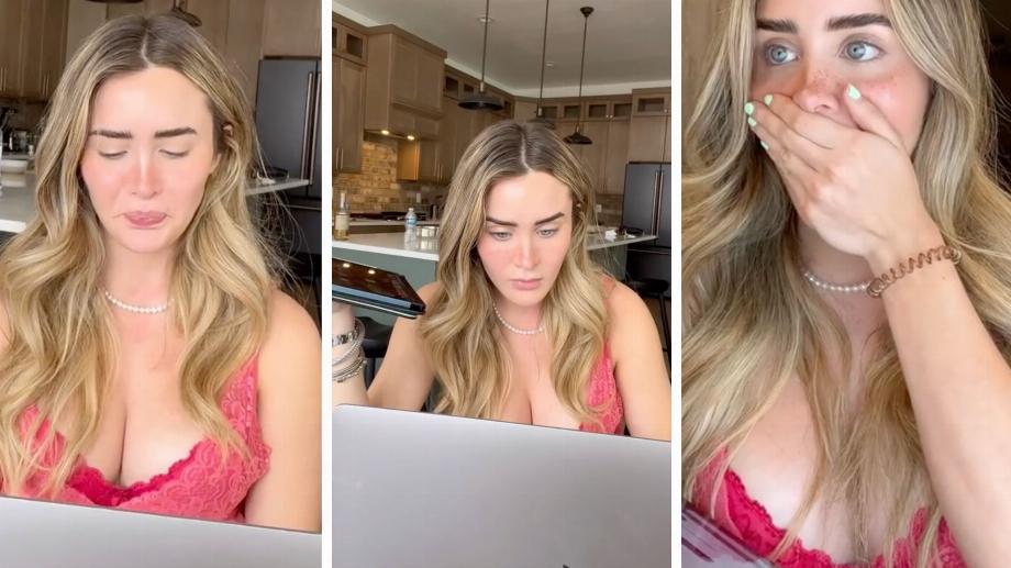 Après avoir partagé la vidéo, la jeune femme a expliqué qu'il s'agissait d'une blague élaborée pour son petit ami