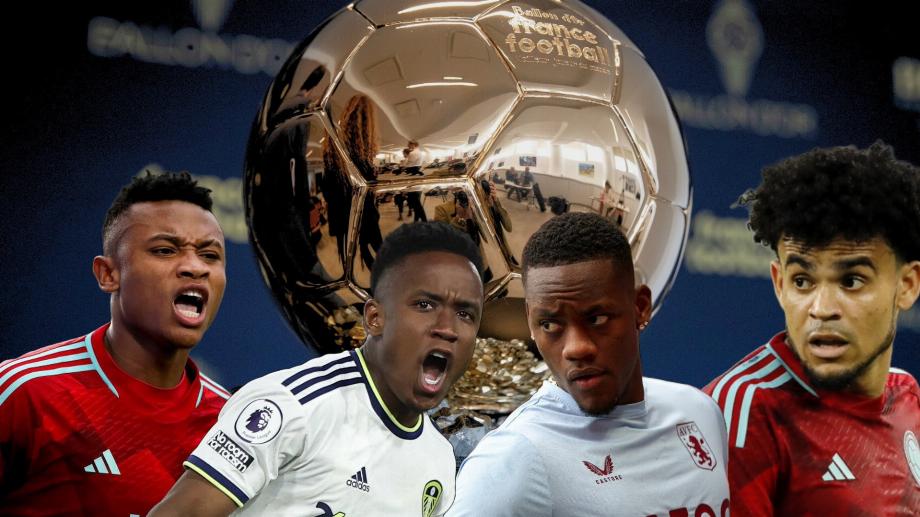 Óscar Cortés, Luis Sinisterra, Jhon Durán et Luis Díaz sont les Colombiens les plus prometteurs d'Europe et les plus susceptibles de remporter le Ballon d'Or. Photo : Reuters et AFP.