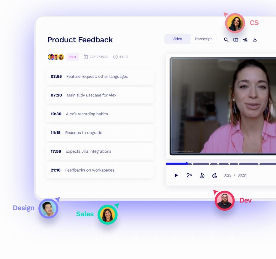 'tl;dv' transcrit et résume les réunions Google Meet et Zoom automatiquement et gratuitement. ('tl;dv')