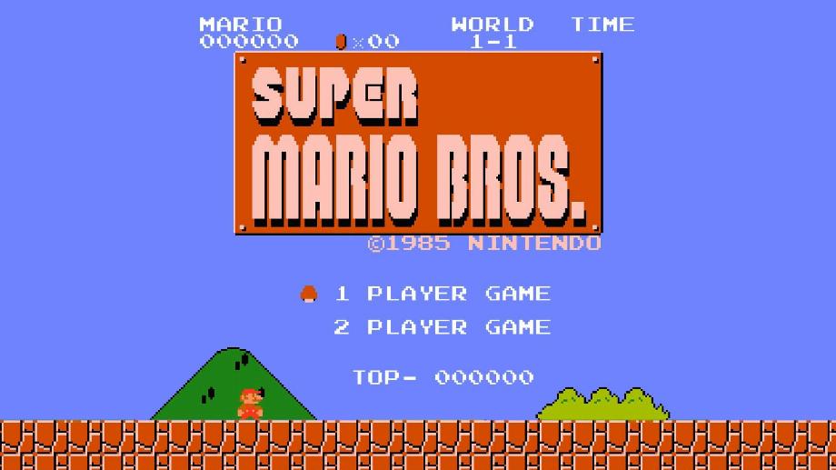 Super Mario Bros., sorti sur NES