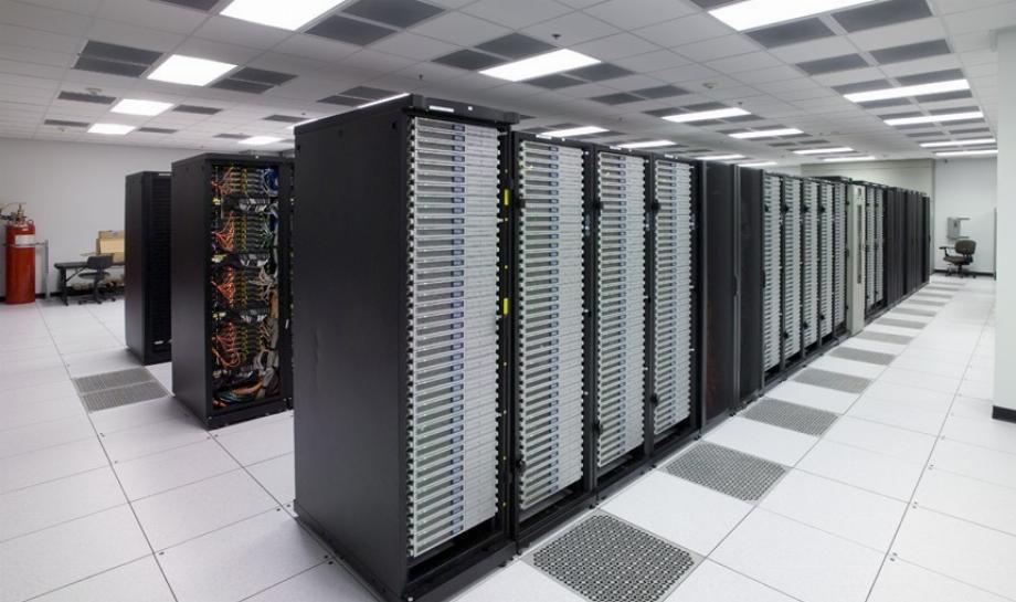 Serveurs du centre de données Microsoft dans l'Iowa (Reuters)