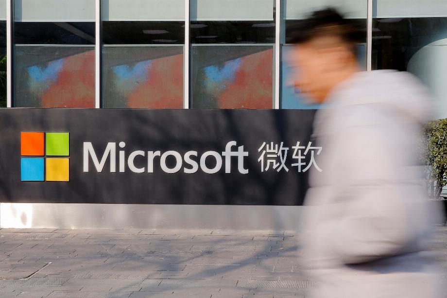 Les services Microsoft ont été piratés depuis la Chine (Reuters)