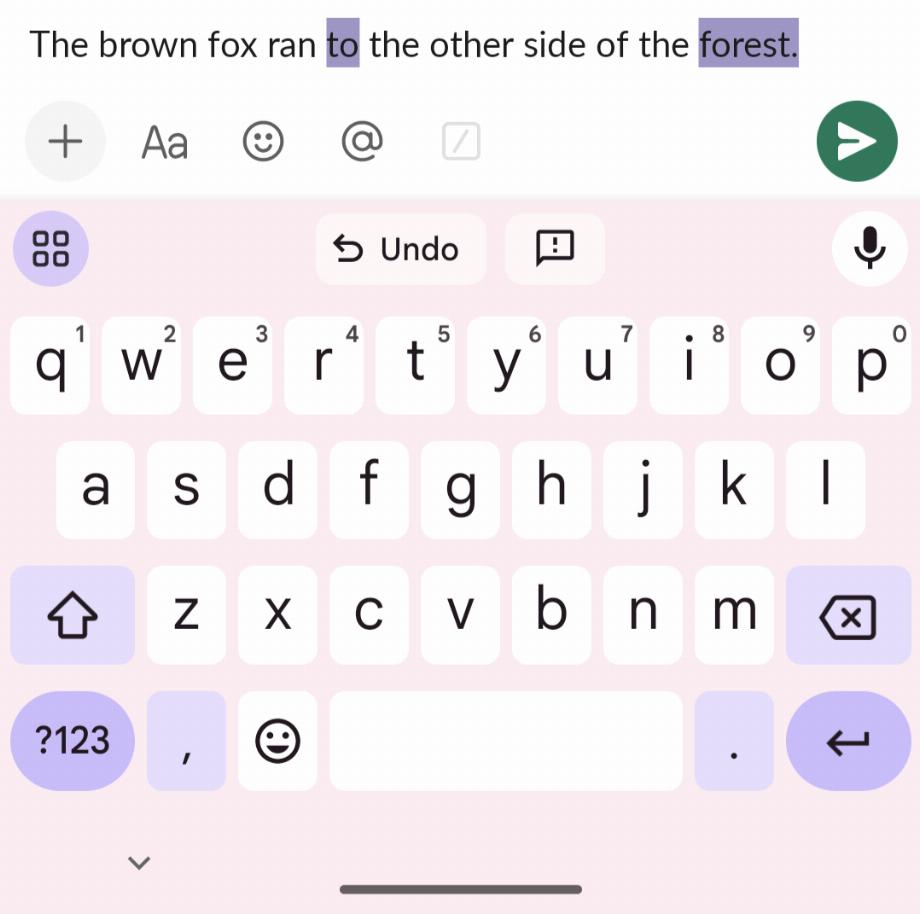 Gboard présentera des suggestions et l'utilisateur déterminera s'il doit les suivre. (9to5Google)