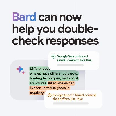 Comment vérifier une réponse de Bard, l'intelligence artificielle de Google